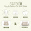 Cute Couch Bed for Pets, Supportive Cat Sofa for Indoor Cats, Small Dog Sofa Bed for Small Dogs, Grey, 24 inches