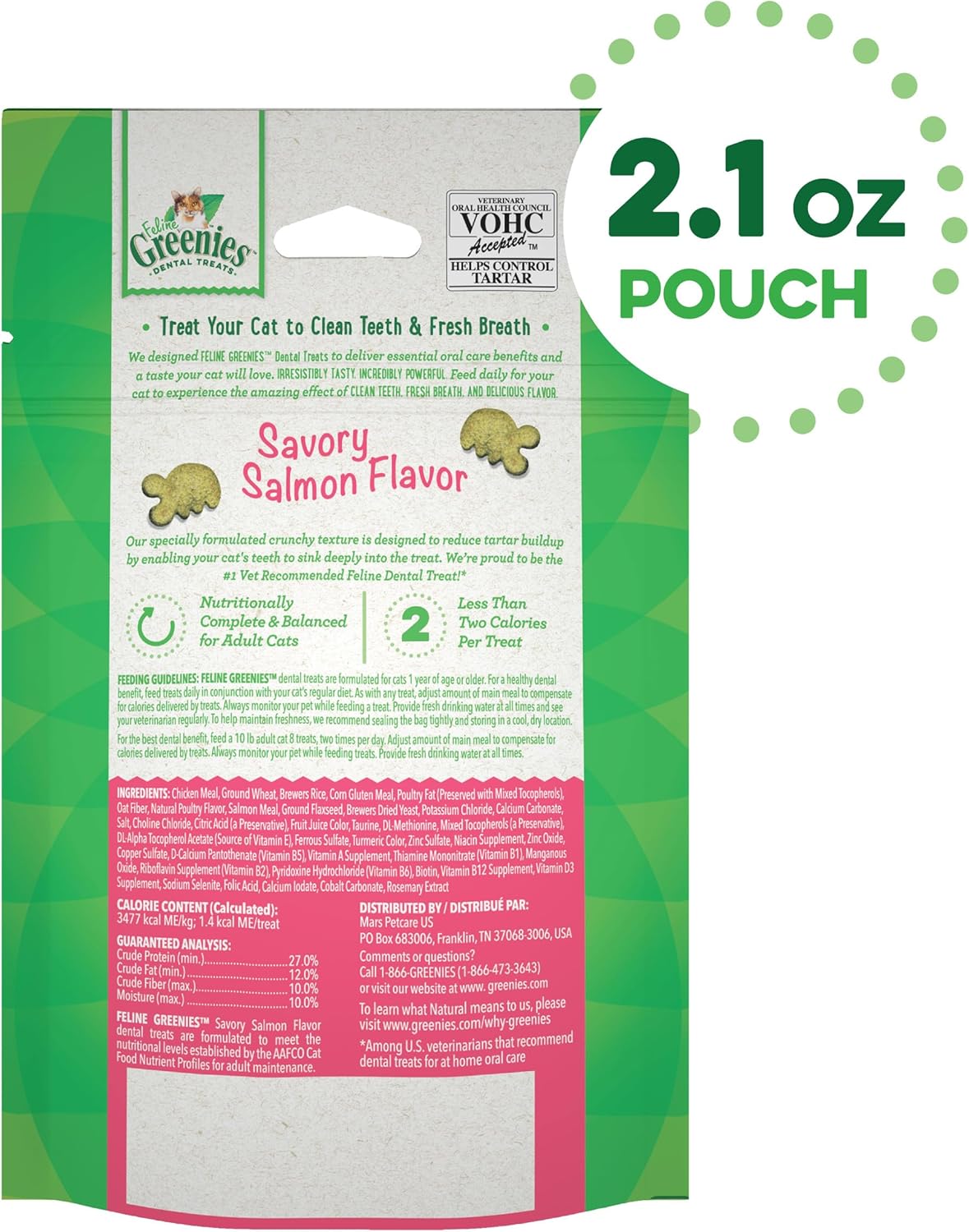 GREENIES Feline Dental Cat Treats