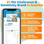 5Strands Pet Food Intolerance & Environmental Sensitivity Test, at Home Gut Health Test for Dogs & Cats, 857 Items Tested, Pet Health Check, Results in 4 Days, for All Ages and Breeds
