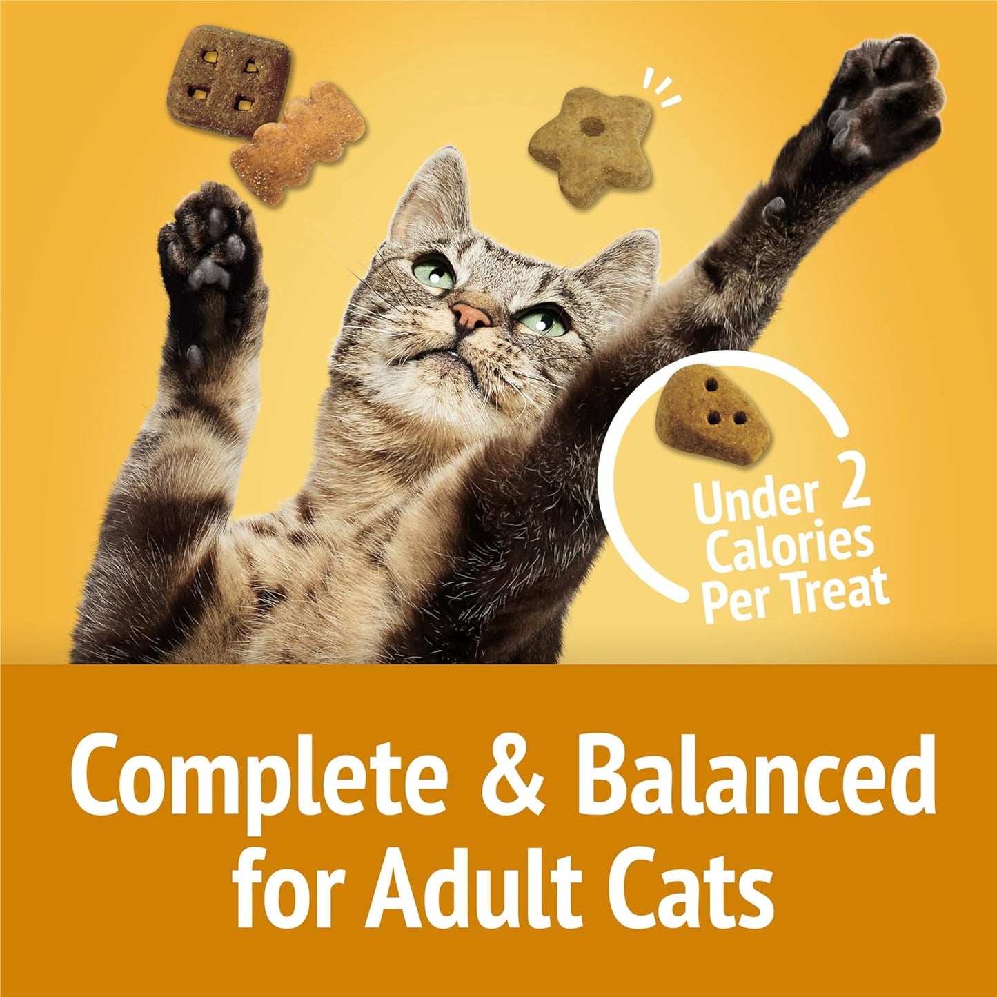 Purina Friskies Cat Treats, Party Mix Cheezy Craze Crunch - 20 oz. Canister