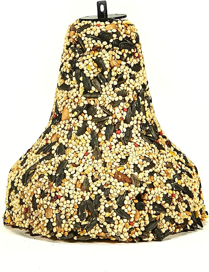 Kaytee Wild Bird Nut & Fruit Seed Treat Bell 6 ounces