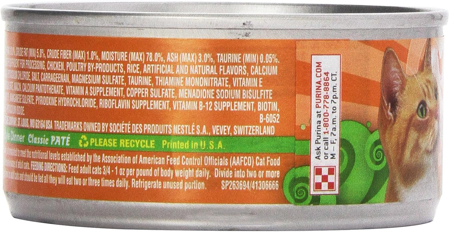 Friskies Cat Food Country Style Dinner, 5.5 oz (Pack of 3)