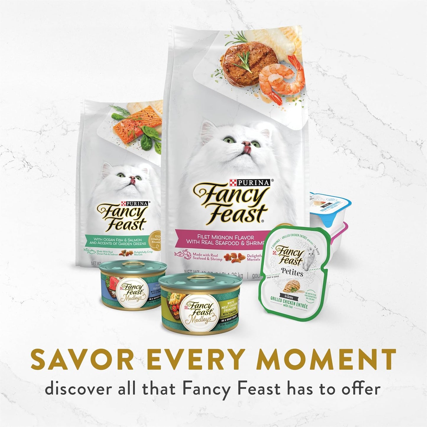 Purina Fancy Feast Lickable Senior Wet Cat Food Broth Topper Classic with Skipjack Tuna and Vegetables - (Pack of 16) 1.4 Oz. Pouches