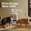 PETLIBRO 5L Automatic Cat Feeder for 2 Cats, 5G&2.4G Wi-Fi Programmable