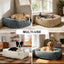 FURTIME Dog Bed for Small Dogs, Washable Orthopedic Dog Bed with Removable Cover