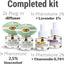 120 Days Advanced Dog Calming Diffuser Kit with Pheromones + Lavender & Chamomile for Anxiety Relief - 2 Diffusers & 4 Refills