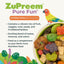 ZuPreem Pure Fun Bird Food, Cockatoo, Macaw, Seed and Pellet Blend for Large Birds, (L, 2 lbs)