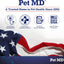 Pet MD Topical Wipes for Cleansing - with Aloe for Cats and Dogs - 50 Count
