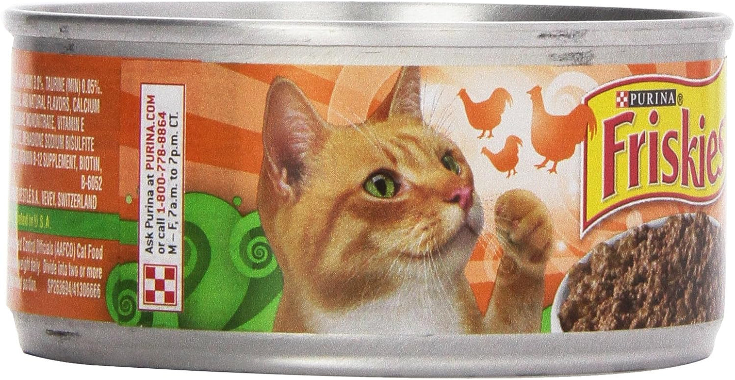 Friskies Cat Food Country Style Dinner, 5.5 oz (Pack of 3)