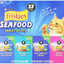 Friskies Purina Seafood Variety Pack, 11 lb