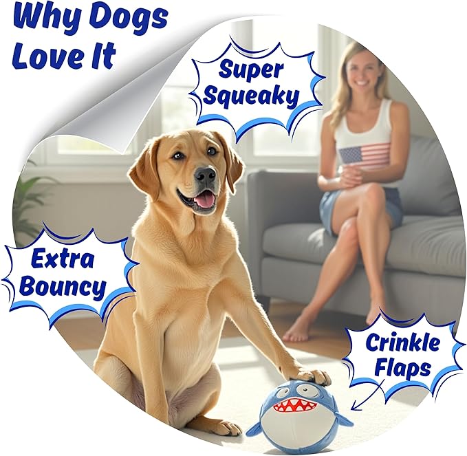 3 in 1 Squeaky Soft Plush Durable Dog Chew Toy for Aggressive Chewers