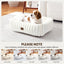 Washable Dog Bed for Small Medium Dogs (25x21x7inchs)