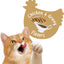 Purina Friskies Party Mix Cat Treats, Gravy-Licious Crunch with Chicken & Gravy Flavors, Crunchy Treats for Cats, 2.1 Ounce Resealable Pouch (Pack of 3)