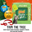 Purina Friskies Made in USA Facilities Cat Treats, Party Mix Original Crunch Holiday - 20 oz. Pouch