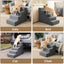 EHEYCIGA Dog Stairs for Bed 18" H, 4-Step Dog Steps for High Bed