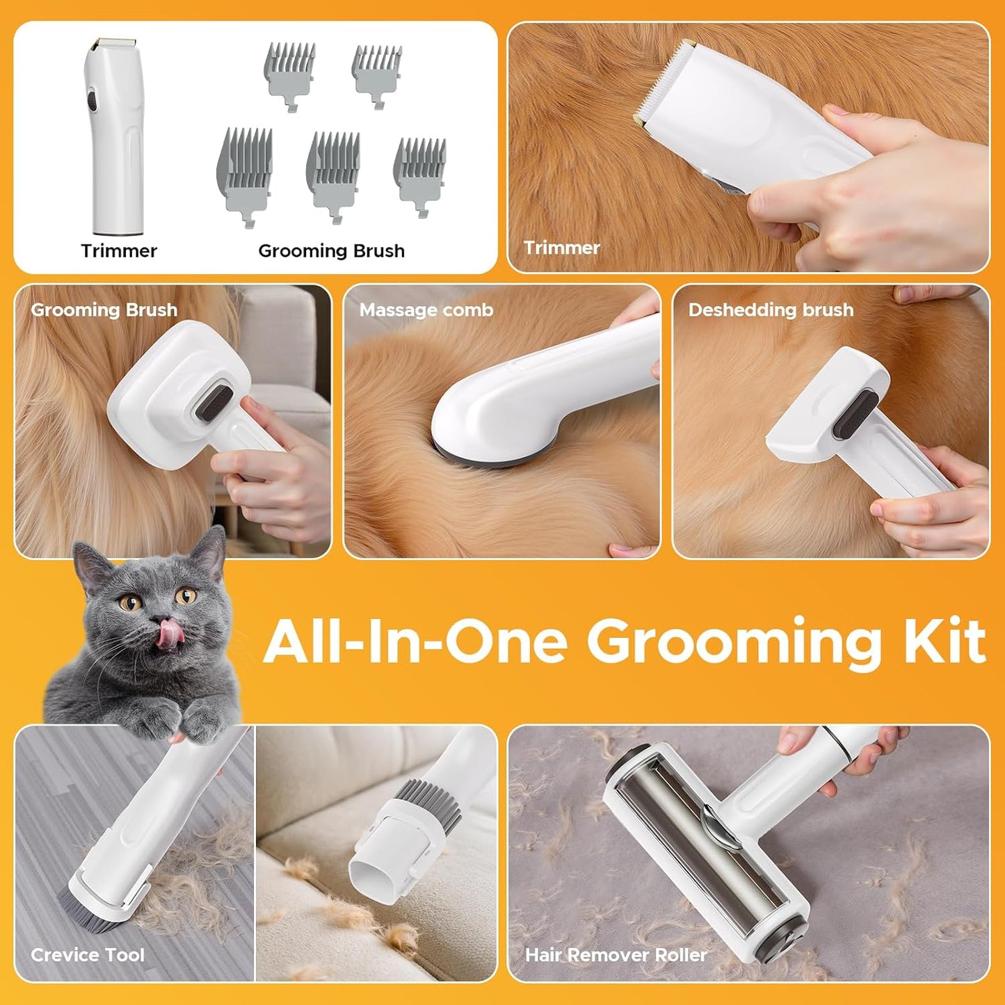 Omebel Pet Grooming Vacuum