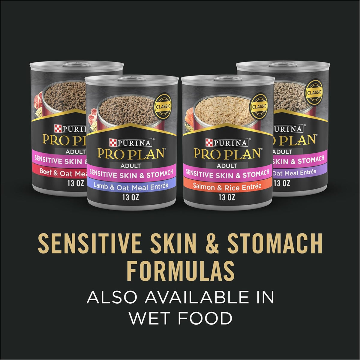 Purina Pro Plan Sensitive Skin and Stomach Dog Food Small Breed, Adult Salmon & Rice Formula - 16 lb. Bag