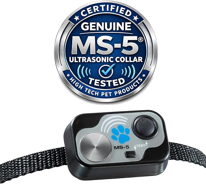 High Tech Pet Genuine MS-5® Automatic Smart Pet Door Collar, Tested & Certified for All Power Pet Doors