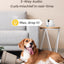 Furbo Mini 360° [New] 2K QHD Pet Camera: Dog & Cat Rotating Treat Dispenser w/Phone App, Smart Indoor Cam with 2-Way Speaker & Night Vision. No Subscription