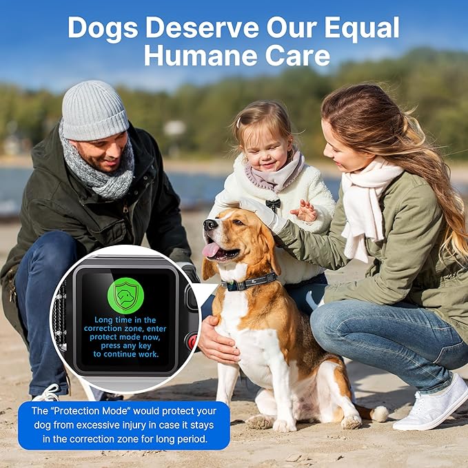 GPS Wireless Dog Fence, Invisible & Electric Fence for Dogs | Adjustable Boundary from 49 to 6561 ft | GPS Positioning, Protection Mode, 100% Waterproof | for Outdoor Use
