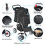 Pet Stroller for Dogs, Black 4 Wheels Cat Strolling Cart Foldable Travel Carrier