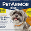 PetArmor Plus Flea and Tick Prevention for Dogs, Small Dog Flea and Tick Treatment, 6 Doses, Waterproof Topical, Fast Acting (5-22 lbs)