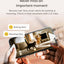 Furbo Mini 360° [New] 2K QHD Pet Camera: Dog & Cat Rotating Treat Dispenser w/Phone App, Smart Indoor Cam with 2-Way Speaker & Night Vision. No Subscription