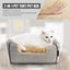 WINDRACING Cat Bed for Indoor Cats - Cat House Tent with Removable Washable Cushioned Pillow, Soft and Self Warming Kitten beds & Furniture, Pet Bed