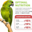 Large Hookbill Cuisine 4 Lbs, Premium Blend Bird Seed for Large Parrots
