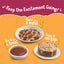 Friskies Purina Poultry Faves Broth and Gravy Cat Food Complements Variety Pack - 8 ct. Box (Pack of 2)