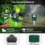 Cat Repeller Outdoor - Ultrasonic Animal Repeller Solar Powered - Waterproof Squirrel Repellent,Raccoon Deterrent with Motion Activated,Repels Dog,Rabbit,Fox,Bird for Farm Yard Protection