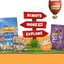 Friskies Purina Poultry Faves Broth and Gravy Cat Food Complements Variety Pack - 8 ct. Box (Pack of 2)