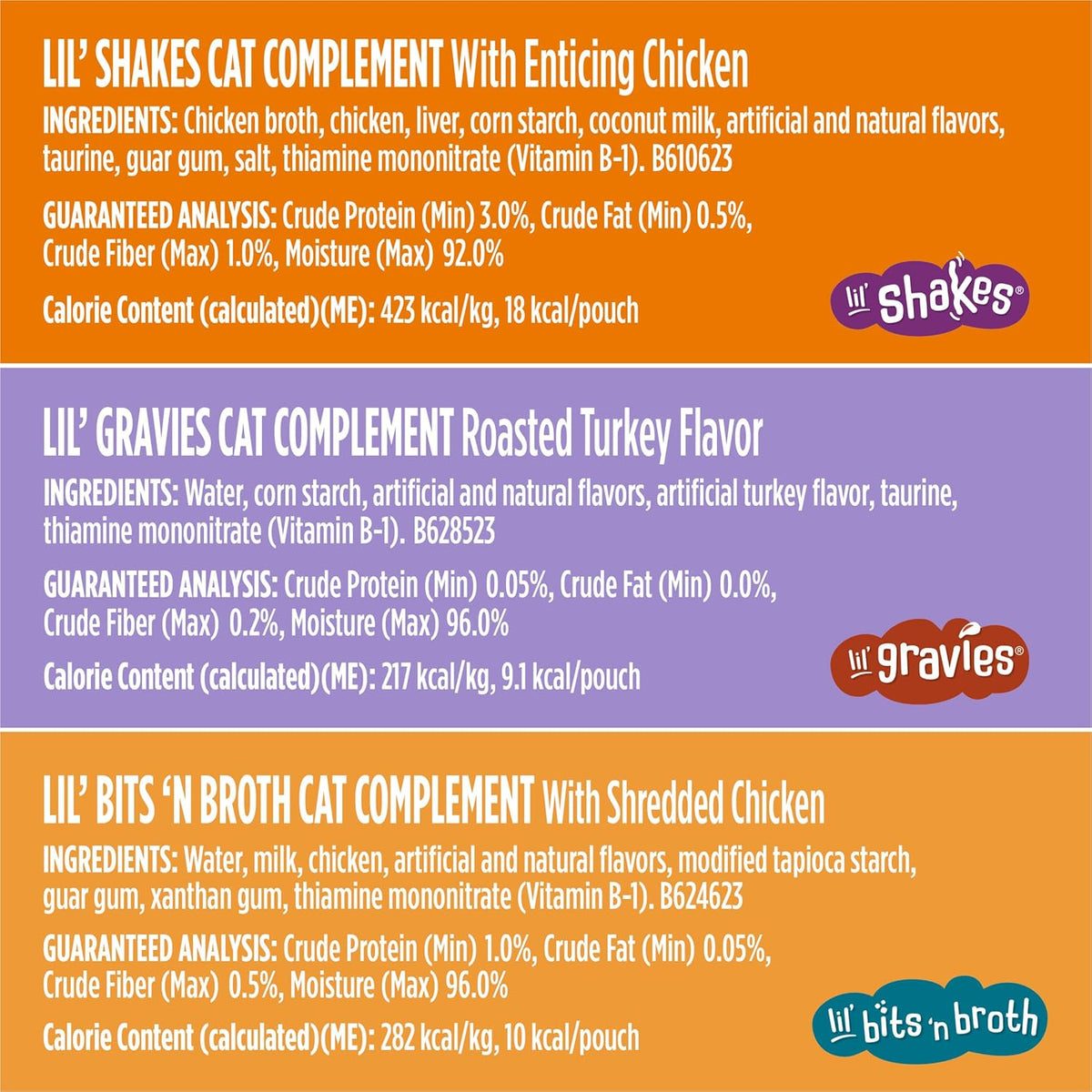 Friskies Purina Poultry Faves Broth and Gravy Cat Food Complements Variety Pack - 8 ct. Box (Pack of 2)