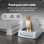 PetSafe Legacy ScoopFree Crystal Pro Self-Cleaning Automatic Cat Litter Box - Front-Entry Motion-Sensing Cat Box with Integrated Health Counter