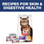 Hill's Science Diet Adult 1-6 Sensitive Stomach & Skin Dry Cat Food, Chicken & Rice, 3.5 lb. Bag (Updated Formula)