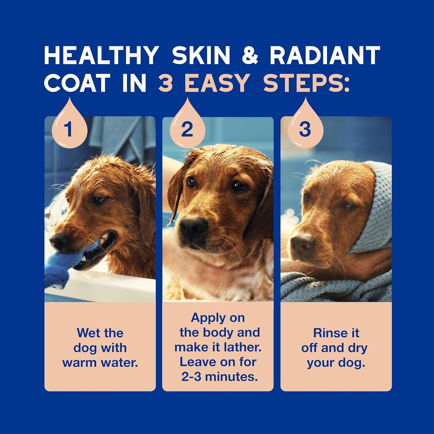 DOUXO® Skin & Coat SPA - Ultra-Safe Dog Shed Control Shampoo, 16 fl oz