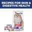Hill's Science Diet Adult Sensitive Stomach & Skin Dry Cat Food, Pollock Meal & Barley, 3.5 lb. Bag (Updated Formula)