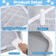 XL Dog Litter Box,Pee Pad Holder, Puppy Pads Holder,Include Box,Pee Pad&Cloth,Puppy Potty Training Tray for Small/Medium Dog