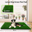 Grass Pad for Dogs 32 x 48 inches, Strong Absorbency Soft Artificial Grass for Pets