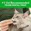 Greenies Cat Treats, Veterinarian-Recommended Adult Natural Dental Cat Treats, Tempting Tuna Flavor, 9.75 oz. Tub