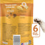 Purina Friskies Cat Treats, Party Mix Cheezy Craze Crunch - (Pack of 6) 6 oz. Pouches