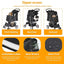 Pet Stroller for Dogs, Black 4 Wheels Cat Strolling Cart Foldable Travel Carrier