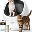 PETLIBRO Automatic Litter Box with AI-Camera Waste Analysis, Auto Odor-Control Self Cleaning Litter Box, Large Open-Top Luma Smart Litterbox with Multi-Cats Recognition, Usage Tracking, Safety Sensors