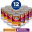Hill's Science Diet Healthy Cuisine, Adult 1-6, Great Taste, Wet Dog Food, Variety Pack: Roasted Chicken, Carrots & Spinach; Braised Beef , Carrots & Peas Stew, 12.5 oz Can Variety Pack, Case of 12