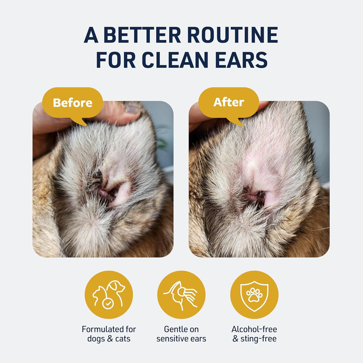 Veterinary Formula Clinical Care Ear Therapy Wipes, 100ct