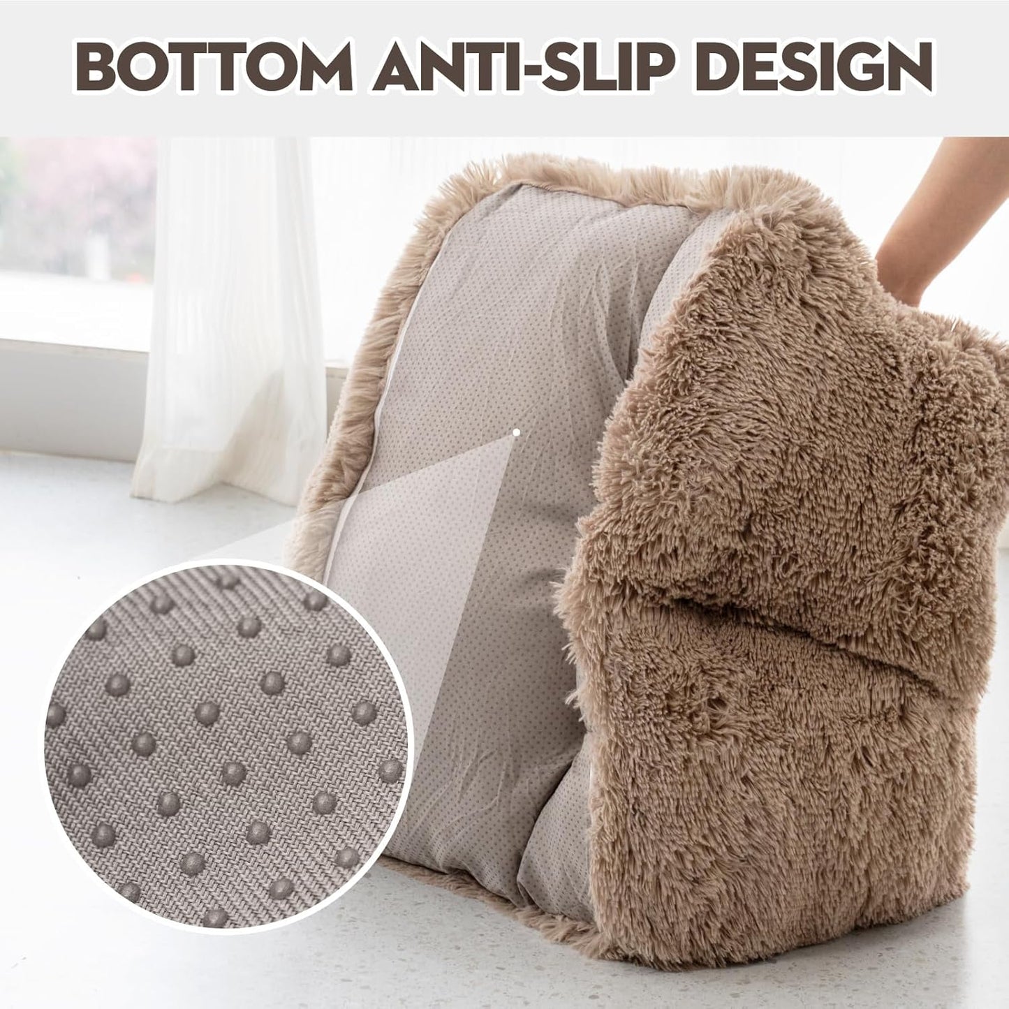 Mewoo Dog Couch, Small Dog Bed with Removable Washable Cover