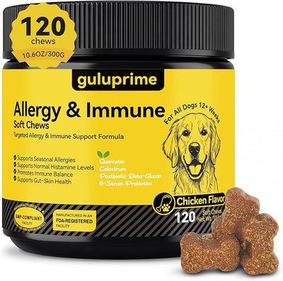 Dog Allergy & Itch Relief Bundle – Immune Support & Skin Comfort for Dogs