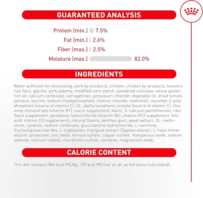 Royal Canin Feline Health Nutrition Aging 11+ Wet Cat Food, for Cats Over 11 Years, Supports Optimal Health & Vitality, 5.1 oz can, case of 24