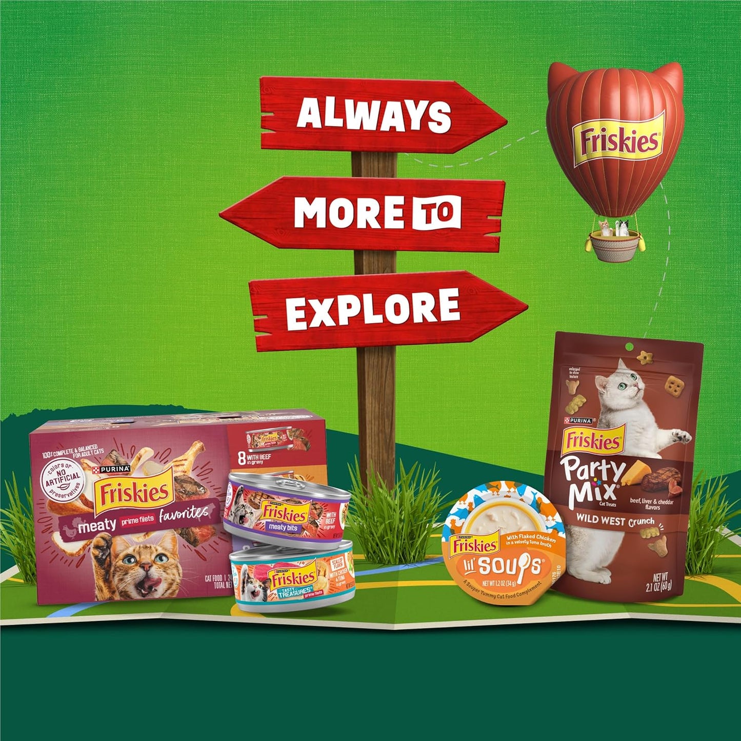Purina Friskies Tender and Crunchy Combo with Flavors of Chicken, Beef, Carrots and Green Beans Dry and Tender Cat Food - 16 Lb. Bag