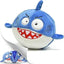 3 in 1 Squeaky Soft Plush Durable Dog Chew Toy for Aggressive Chewers